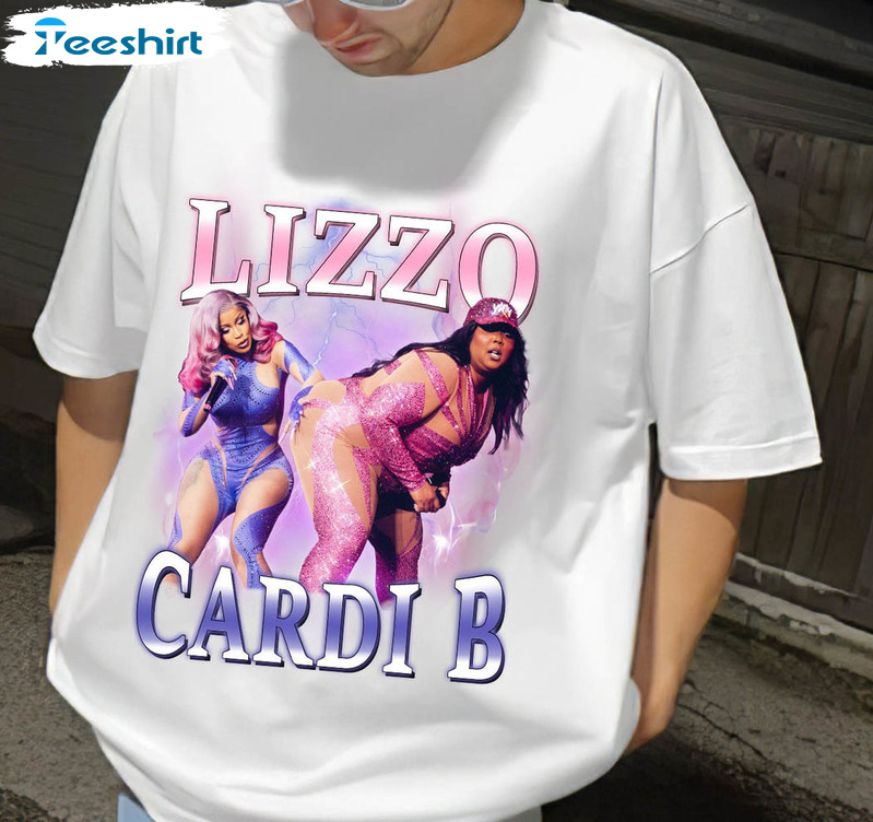 Lizzo And Cardi B Shirt, Lizzo Special Tour Sweatshirt Short Sleeve