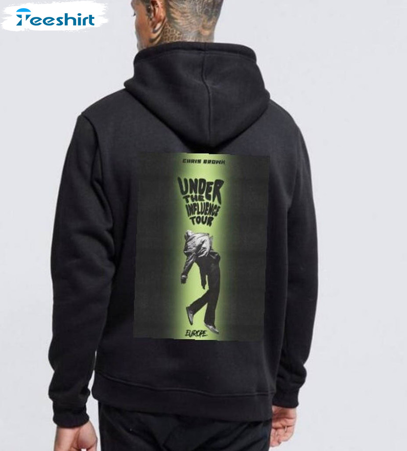 Chris Brown Under The Influence Tour Trendy Sweatshirt, Unisex T-shirt