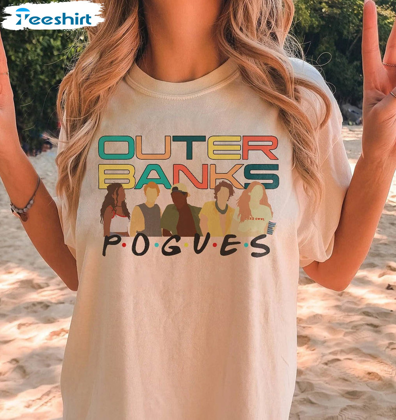 Vintage Outer Banks Pogue Trendy Shirt, Outer Banks Season 3 Pogue Life Unisex Hoodie Crewneck