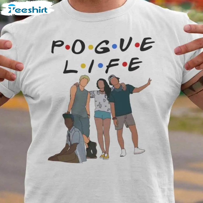 Outer Banks Pogue Life Trendy Shirt, Paradise On Earth Netflix Show Unisex T-shirt Short Sleeve