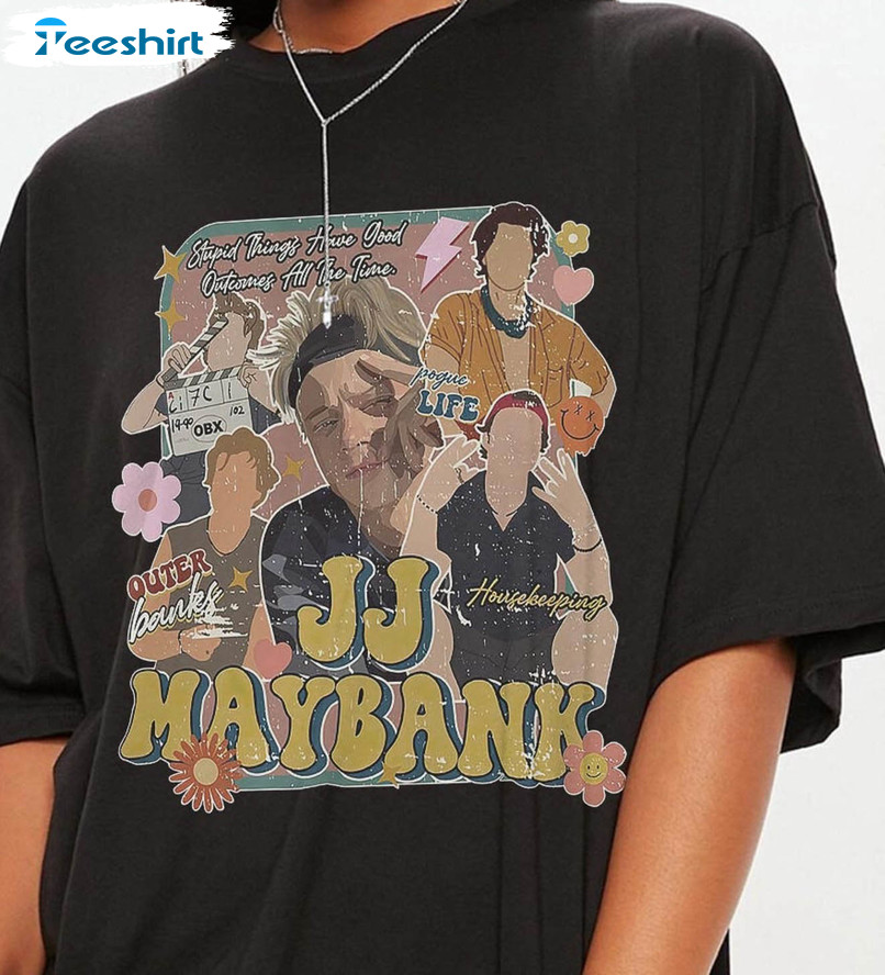 Vintage Jj Maybank Outer Banks Shirt, Jj Maybank Tee Tops Short Sleeve