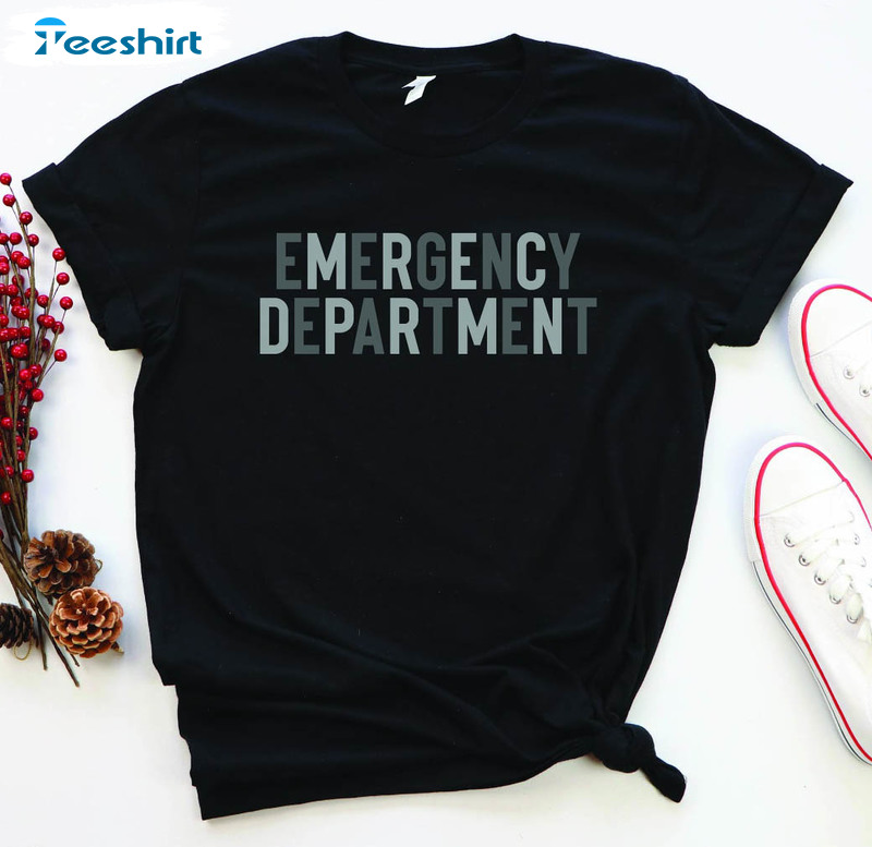 Emergency Department Trendy Shirt, Er Tech Sweatshirt Unisex Hoodie