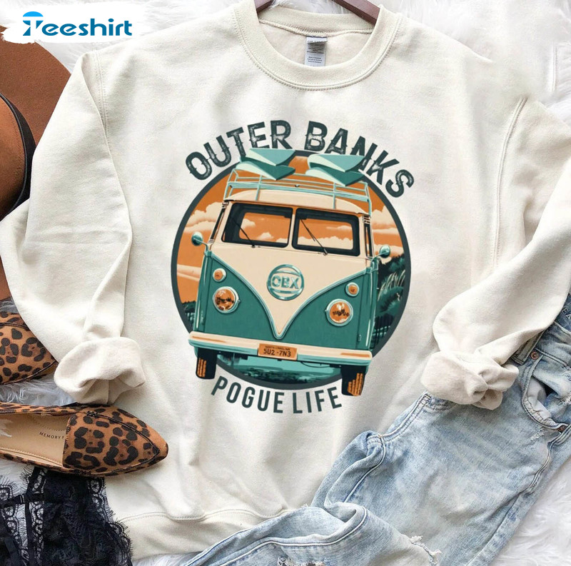 Outer Banks Pogue Life Shirt, Outerbanks Show Trendy Short Sleeve Tee Tops