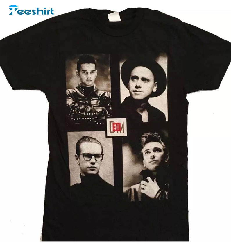 Depeche Mode Usa Tour Shirt, Trendy Unisex Hoodie Crewneck