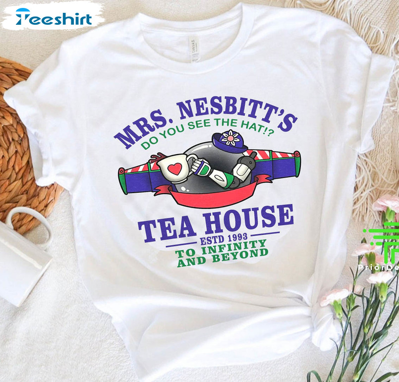 Mrs. Nesbitt’s Tea House Shirt, Disney Toy Story Long Sleeve Tee Tops