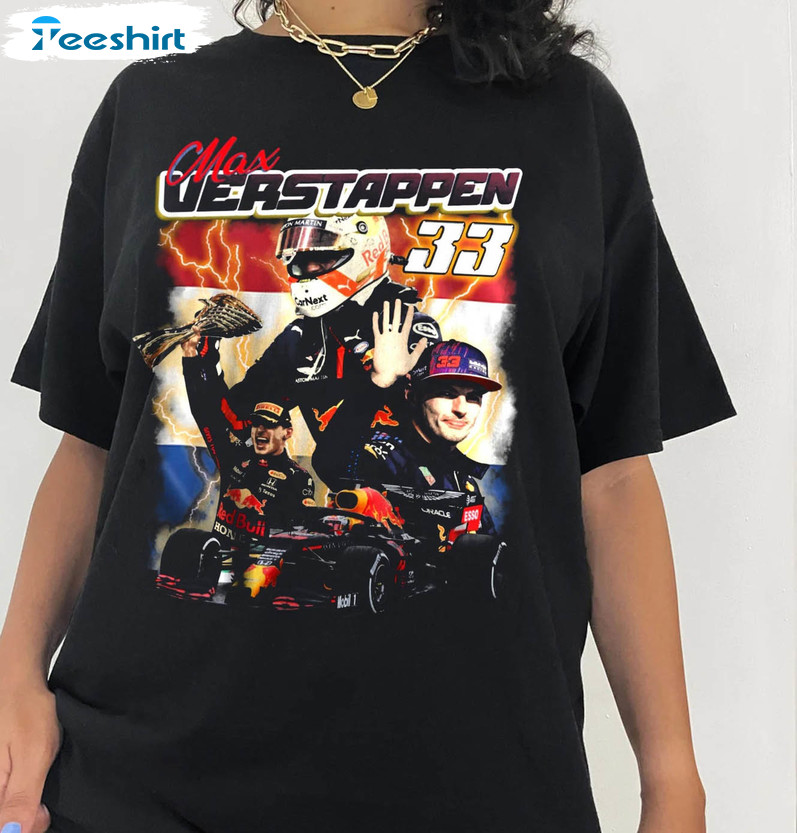 Max Verstappen Trendy Shirt, Formula 1 2023 Tee Tops Unisex Hoodie