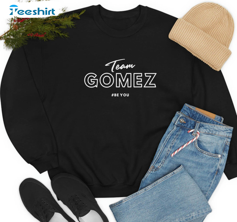 Team Gomez Shirt , I Support Selena Long Sleeve Unisex T-shirt