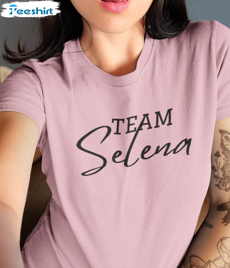 Team Selena Shirt , Bull Selena Gomez Short Sleeve Bull Rare Beauty Bull Short Sleeve Unisex T-shirt