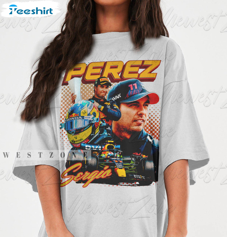 Sergio Perez Baseball Jersey - Home XS - Furious Motorsport