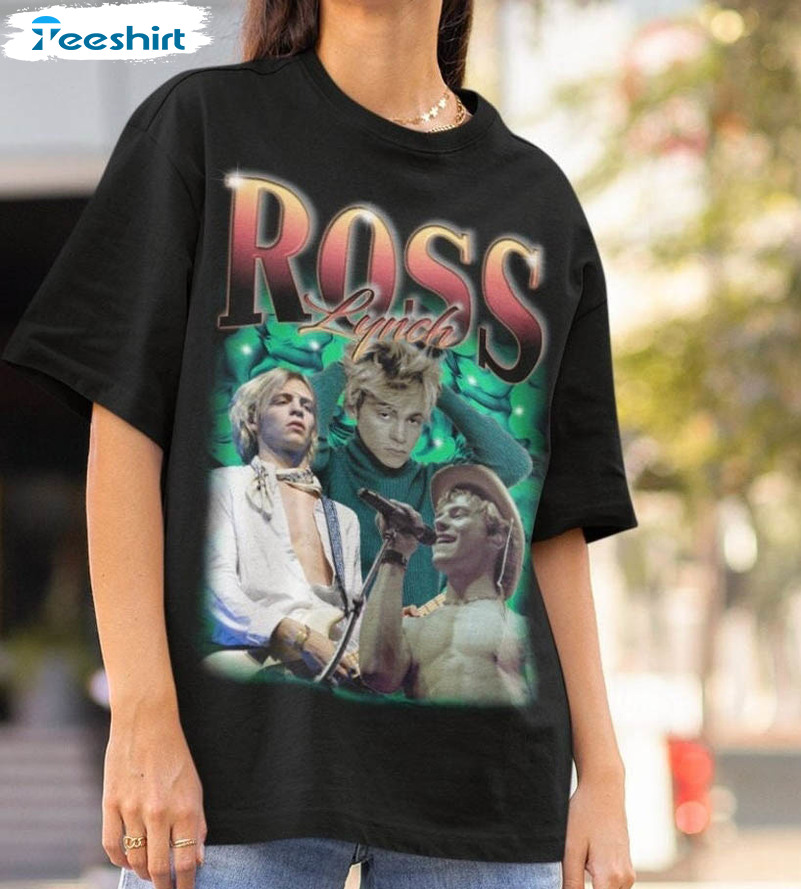 Retro Ross Lynch Shirt, Lynch Rock Band Unisex Hoodie Long Sleeve