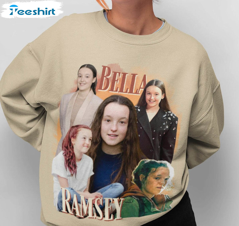 Bella Ramsey Sweatshirt, The Last Of Us Long Sleeve Unisex Hoodie