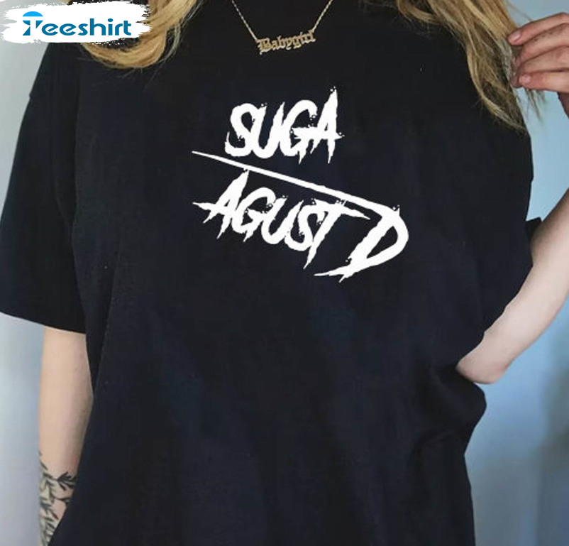 Min Yoongi Bts Shirt, Yoongi Bts Concert Short Sleeve Crewneck