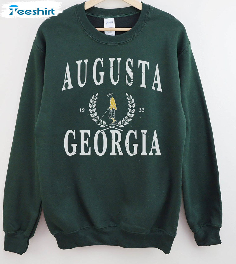 Augusta Georgia Sweatshirt, Golf Tee Tops Unisex Hoodie