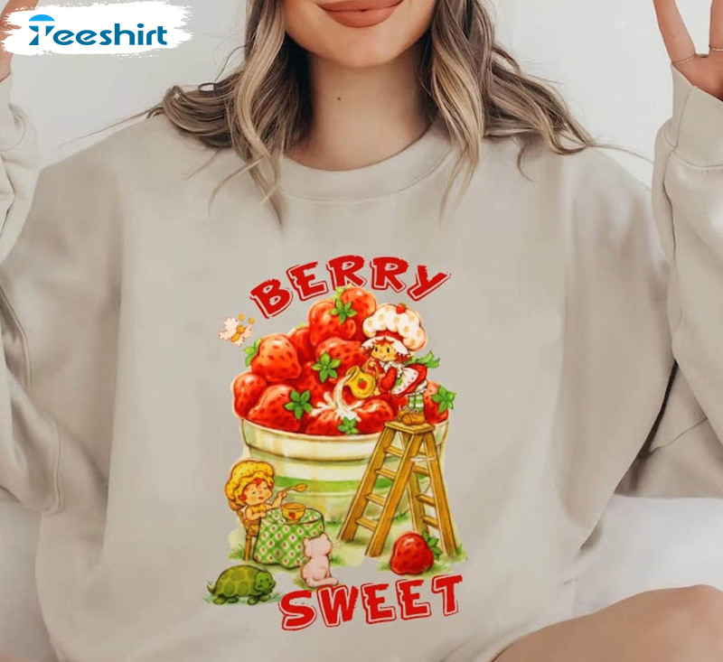 Berry Sweet Life Is Delicious Vintage Shirt, Strawberry Unisex Hoodie Tee Tops