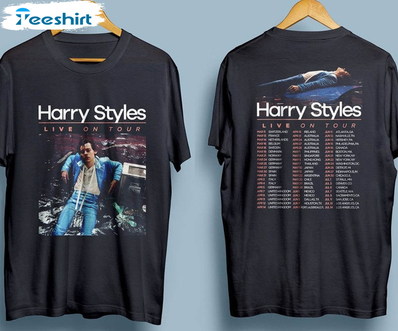 Harry Tour 2023 Vintage Shirt, Harry Style Long Sleeve Tee Tops