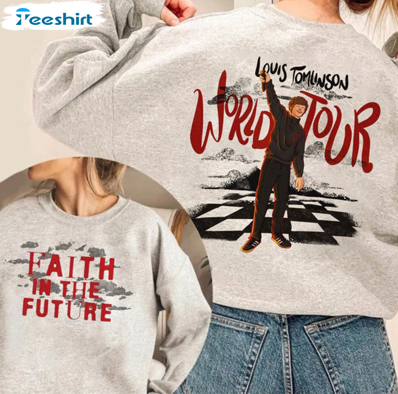 Louis Tomlinson Faith In The Future Vintage Shirt, Tomlinson Tour Unisex Hoodie Crewneck