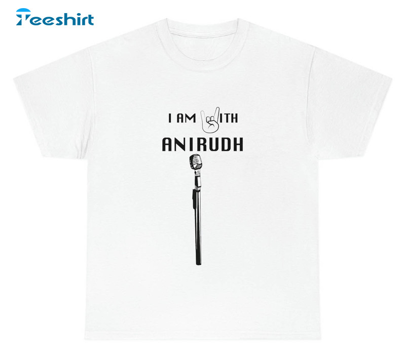 Anirudh Concert Shirt, Once Upon A Time Short Sleeve Tee Tops