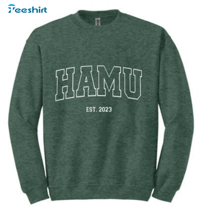 HAMU EST 2023 Shirt, Hbcu Tictok Short Sleeve Tee Tops