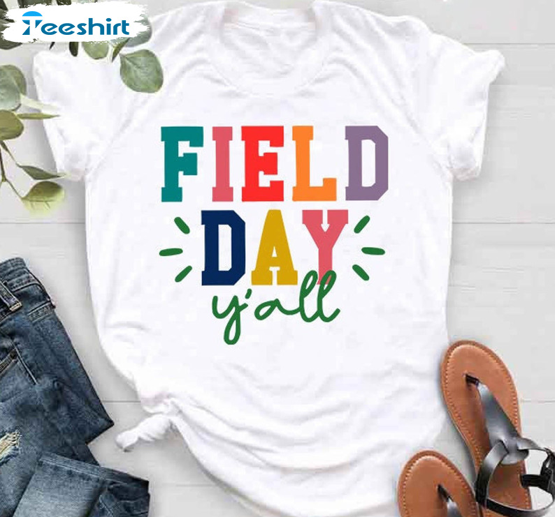 School Field Day Shirt , Vintage Last Day Of School Long Sleeve Unisex T-shirt