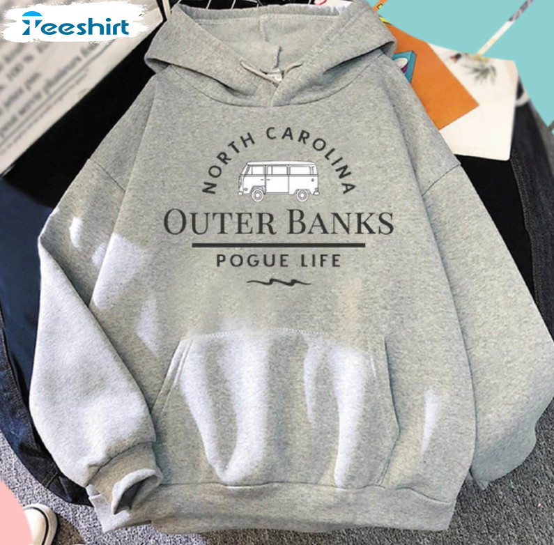 Outer Banks Vintage Shirt, Pogue Life Paradise On Earth Sweatshirt Long Sleeve