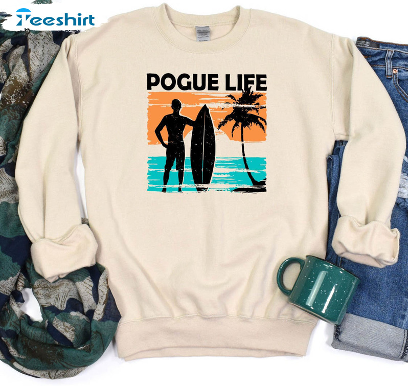 Pogue Life Sweatshirt, Outer Banks Lover Long Sleeve Sweater