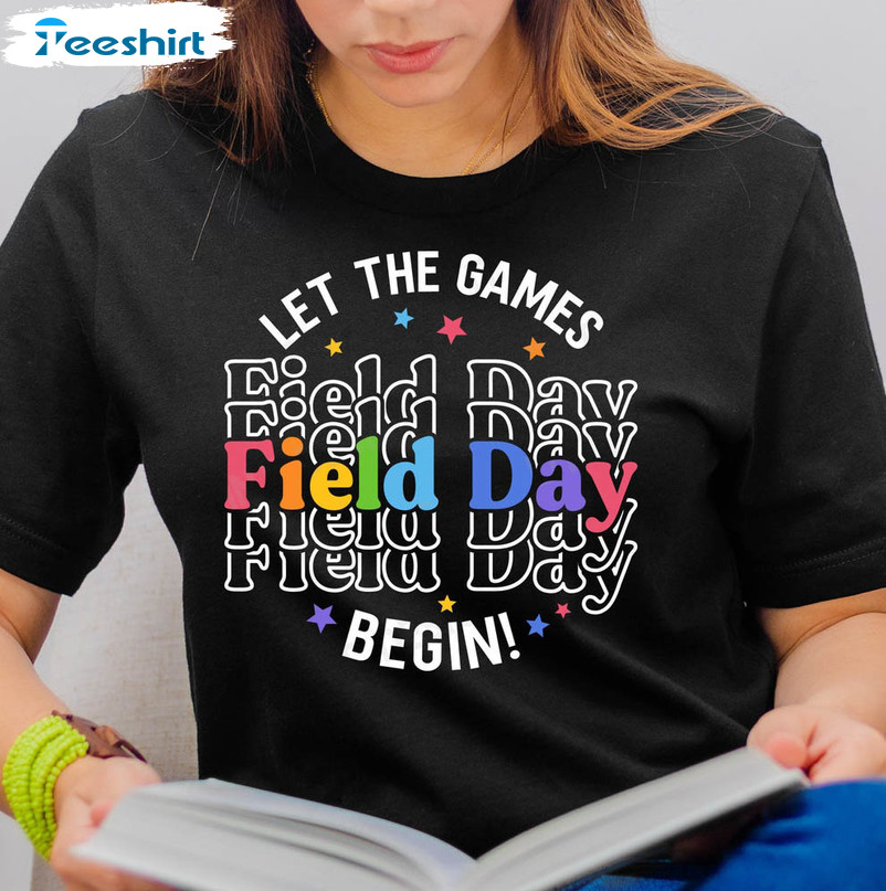 Let The Games Begin SVG, Field Day SVG, Funny Field Day SVG