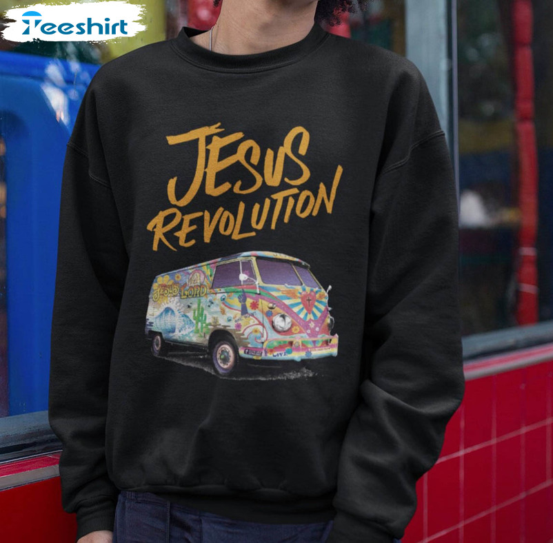 Jesus Revolution 2023 Shirt, Trendy Jesus Movement Unisex T-shirt Unisex Hoodie