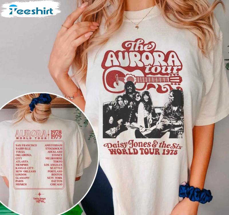 Daisy Jones And The Six Trendy Shirt, 1978 World Tour Unisex T-shirt Hoodie