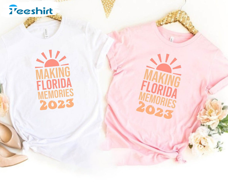 Florida Family Vacation Shirt, Making Memories Together Short Sleeve Unisex T-shirt