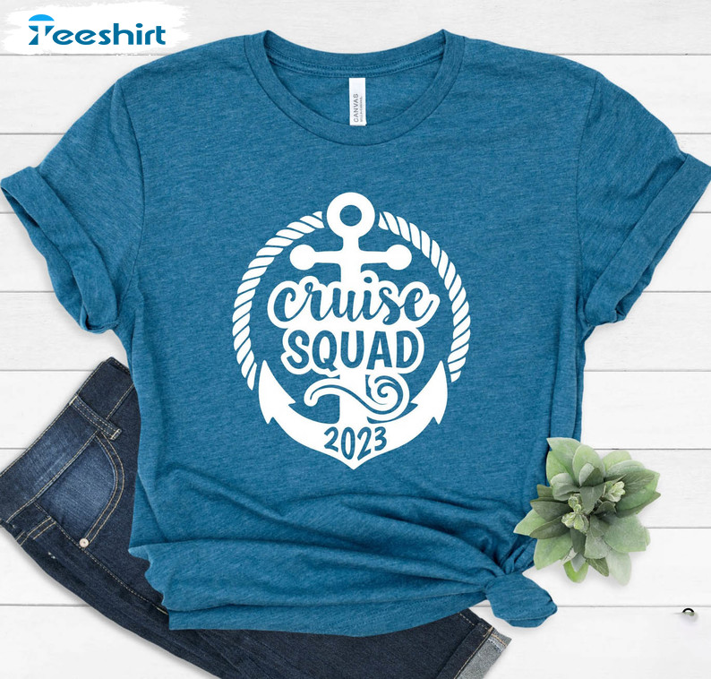 Cruise Squad Vintage Shirt, Matching Vacation Tee Tops Unisex T-shirt