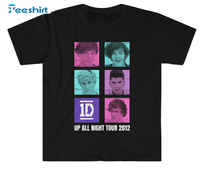 Up All Night Tour Trendy Shirt, Vintage Sweatshirt Short Sleeve