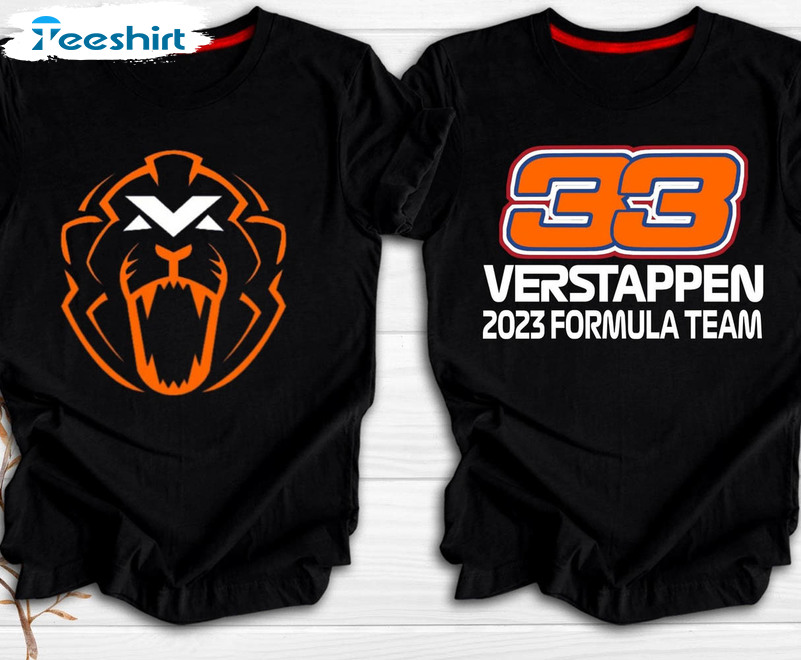 Max Verstappen Trendy Shirt, Championship Team Unisex T-shirt Short Sleeve