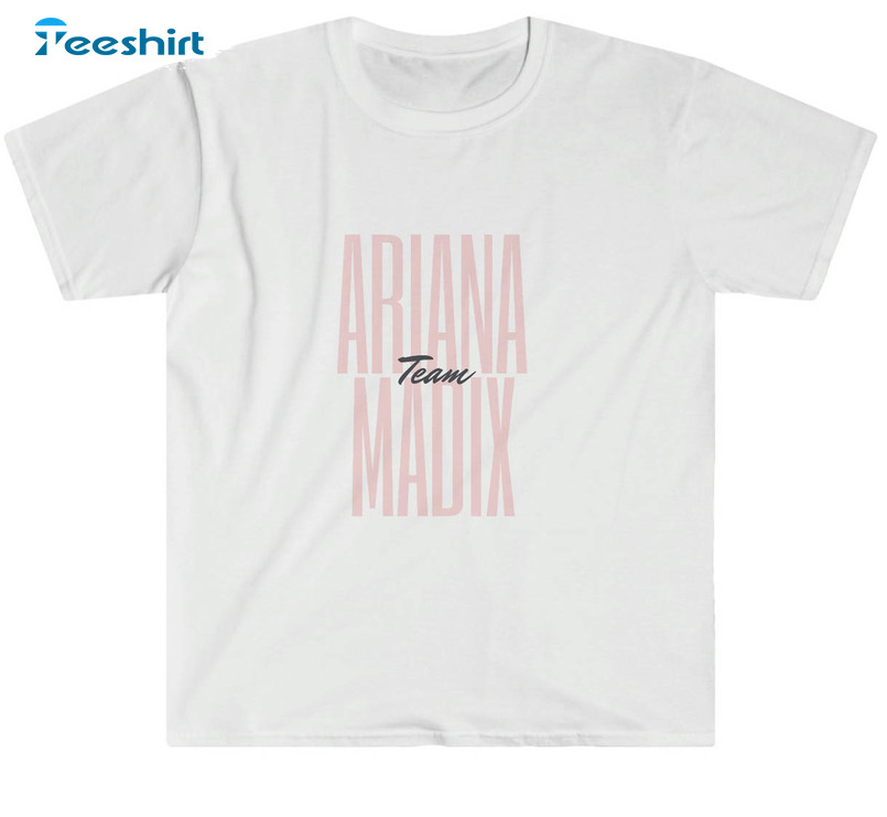 Team Ariana Vintage Shirt, Vanderpump Trendy Short Sleeve Tee Tops