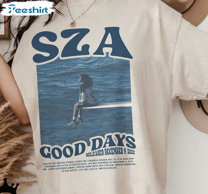 Vintage Sza Shirt, Trendy Sos Tour 2023 Short Sleeve Sweatshirt