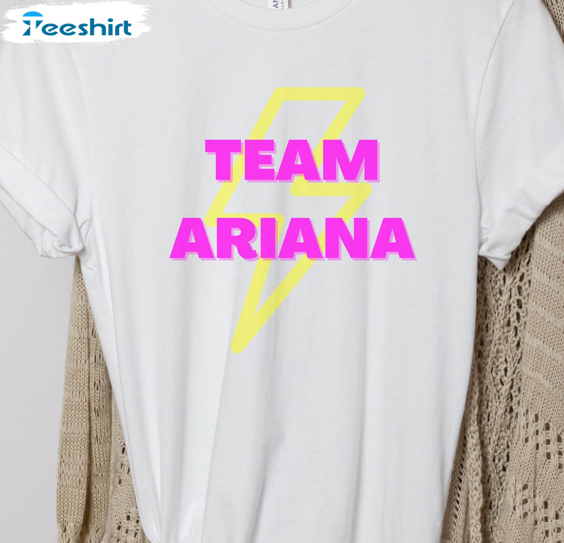 Team Ariana Trendy Shirt, Vintage Maddix Vanderpump Sweater Long Sleeve