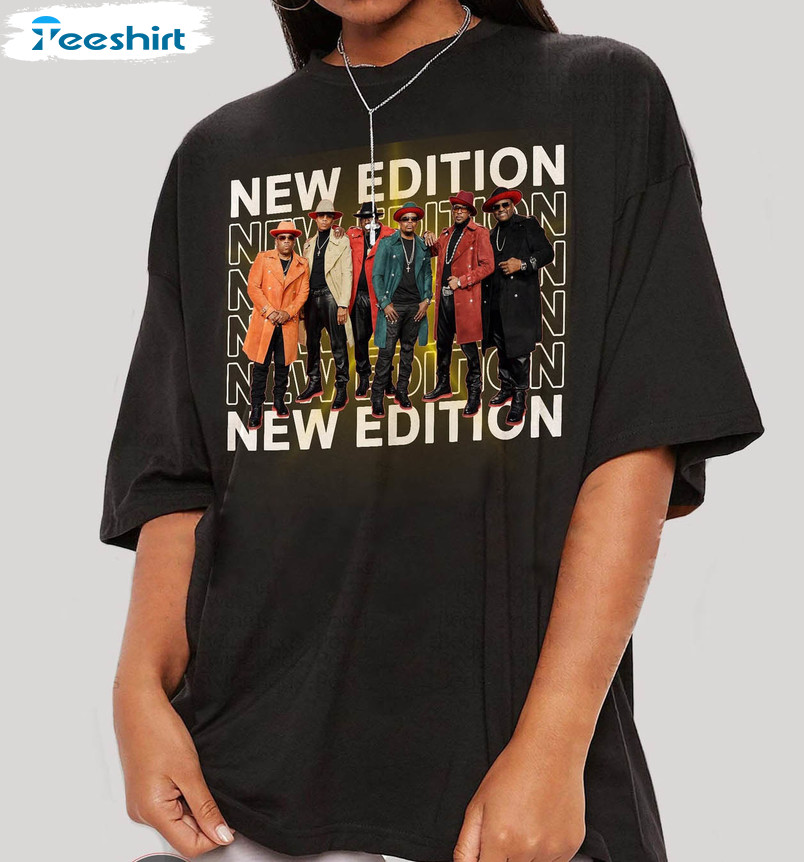 New Edition Legacy Tour Shirt, New Edition Tour Trendy Unisex Hoodie