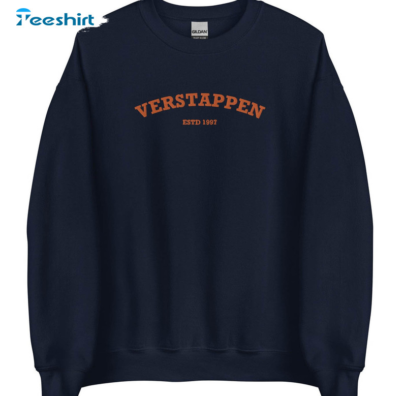 Vintage Max Verstappen Sweatshirt, Max Verstapen F1 Hoodie Long Sleeve