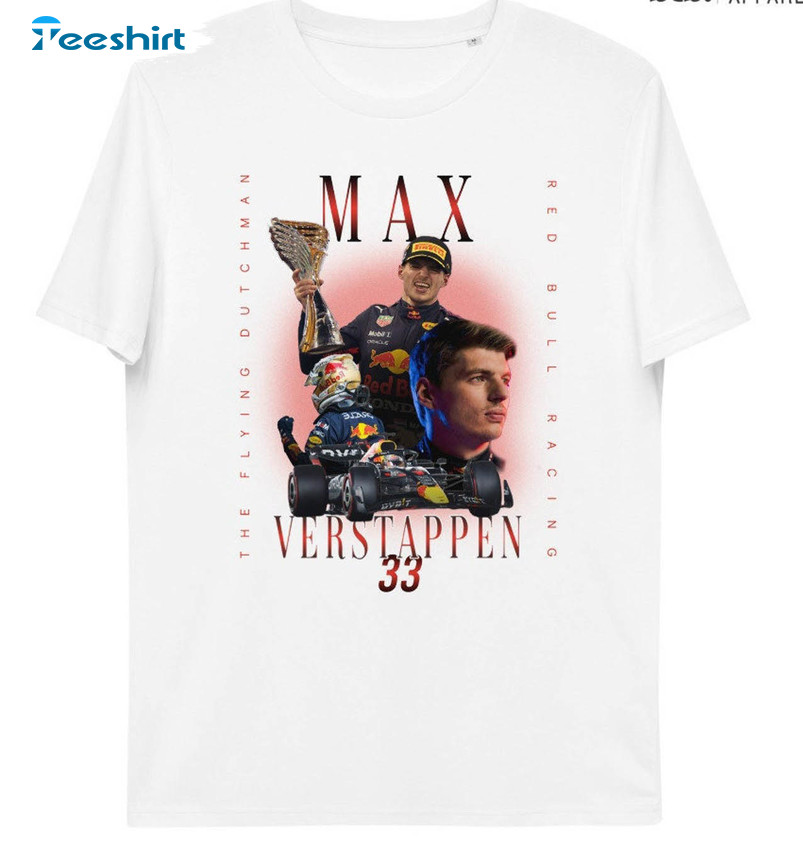 2023 Max Verstappen Shirt, Formula One Racing Driver Championship Unisex T-shirt Long Sleeve