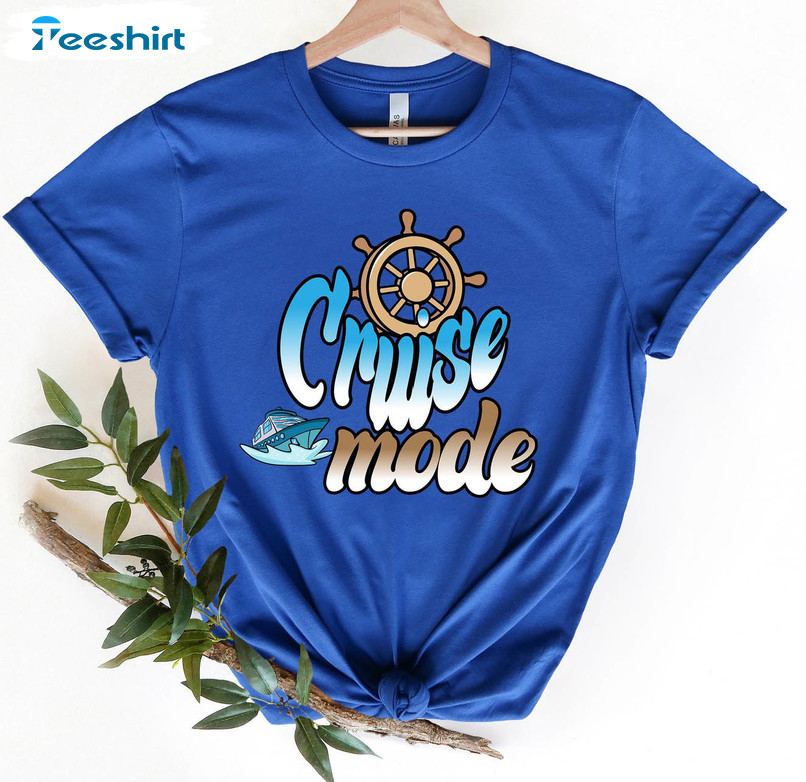 Cruise Mode Vintage Shirt, Family Cruise Matching Sweatshirt Unisex T-shirt