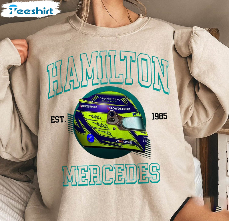Lewis Hamilton Trendy Shirt, Formula 1 Racing Unisex T-shirt Short Sleeve