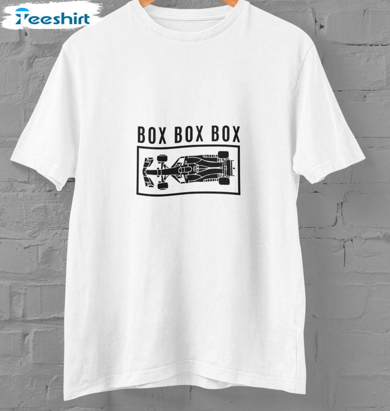 Formula 1 Box Box Box F1 Shirt, Racing Formula One Short Sleeve Long Sleeve