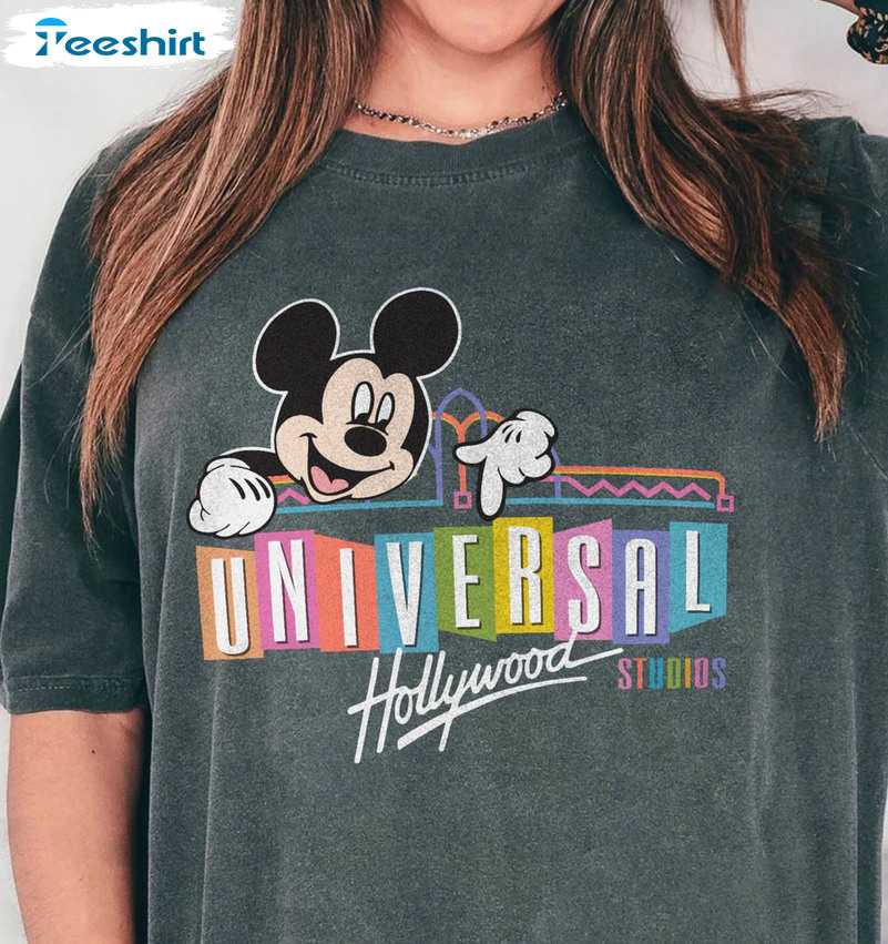 Retro Universal Hollywood Studios Shirt Trendy Disneyland Unisex Hoodie Sweater