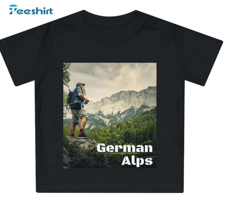 In The German Alps Shirt, Trendy Unisex T-shirt Tee Tops