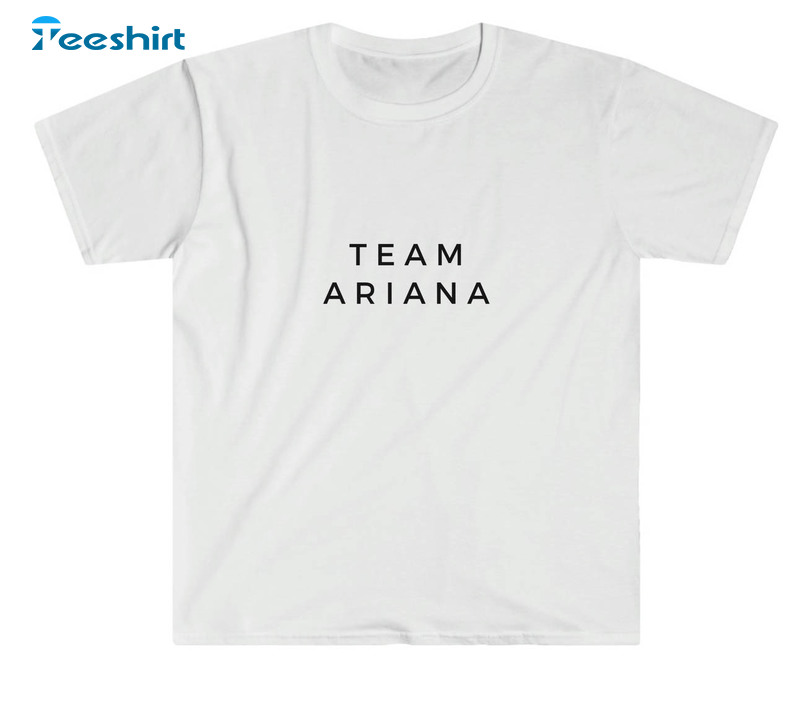 Team Ariana Vanderpump Shirt, Vanderpump Rules Tom Sandoval Bravo Short Sleeve Tee Tops