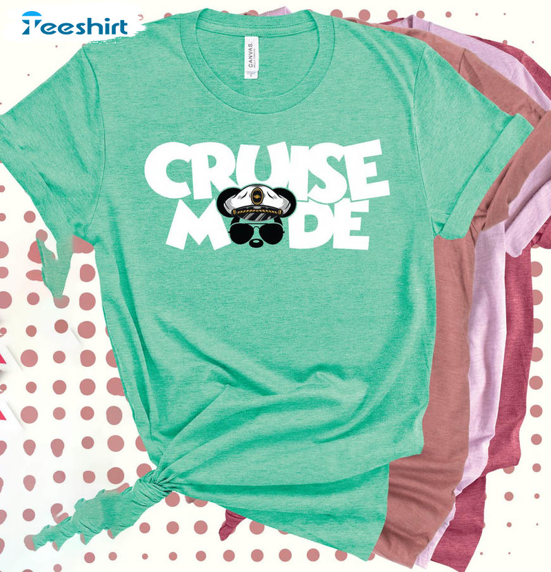 Disney Family Matching Cruise Mode 2023 Shirt , Magic Fantasy Dream Wonder Wish Vacation Cruise Short Sleeve Long Sleeve