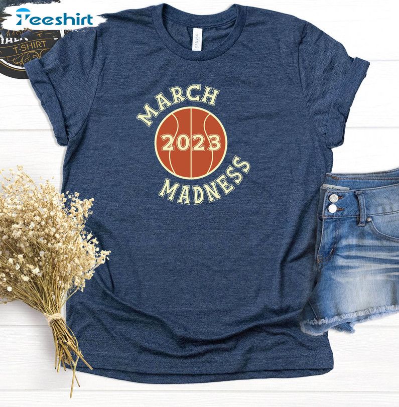 Madness 2023 Shirt, Basketball March Madness Long Sleeve Unisex T-shirt