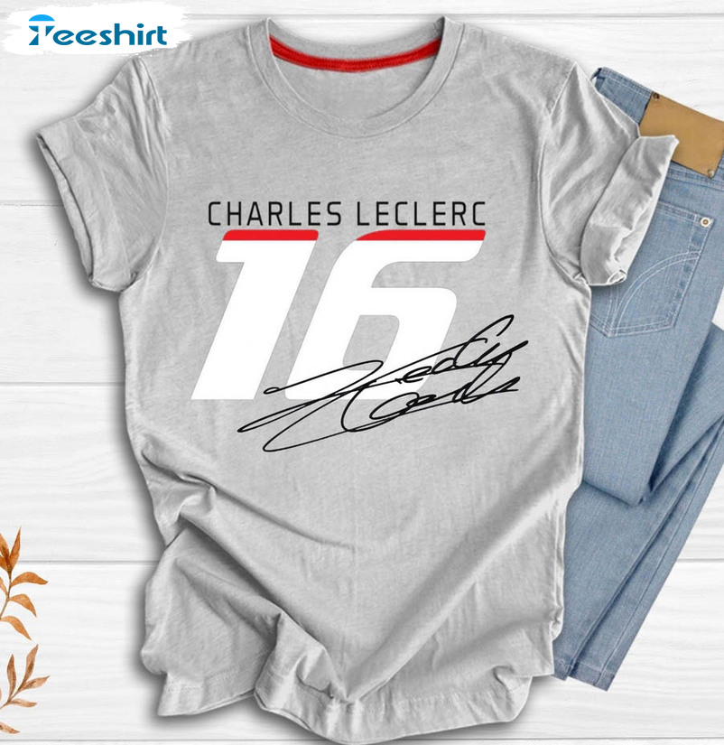 Charles Leclerc Trendy Shirt, Motorsport Racing Sweatshirt Unisex Hoodie