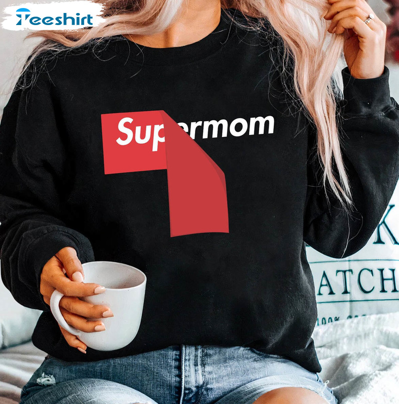 Super Mom Sweatshirt, Cool Mom Unisex T-shirt Long Sleeve