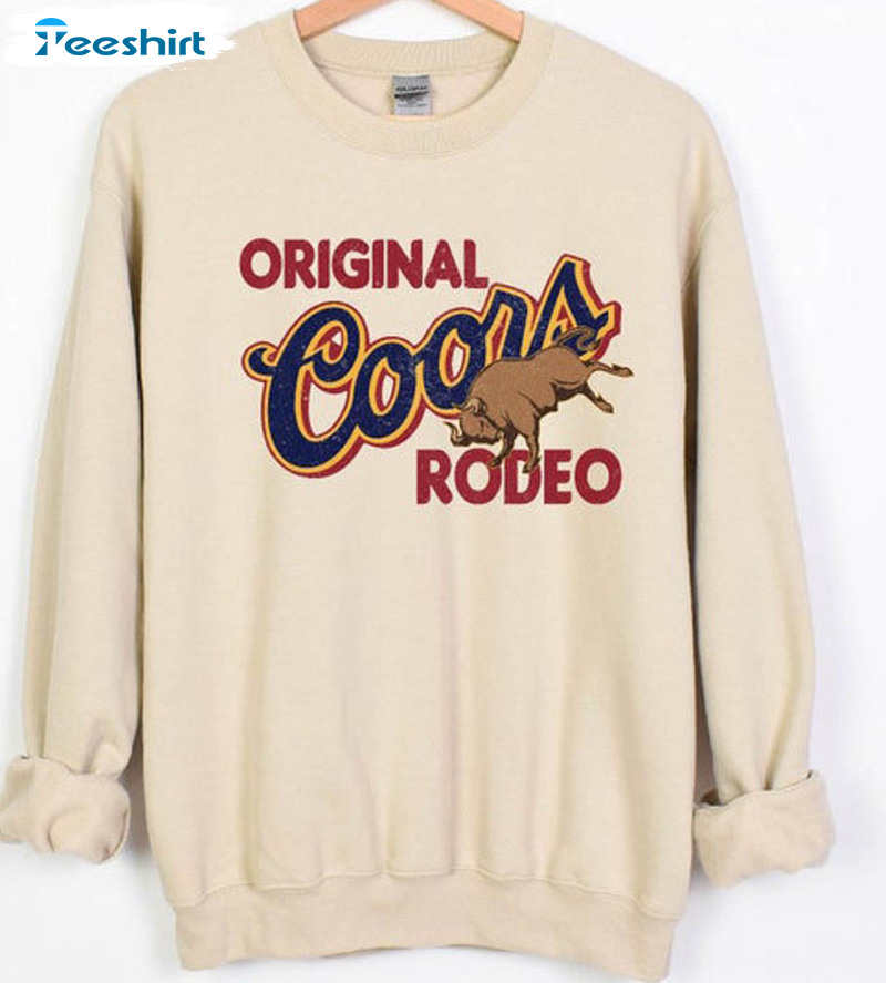 Vintage Rodeo Sweatshirt, Western Long Sleeve Unisex Hoodie