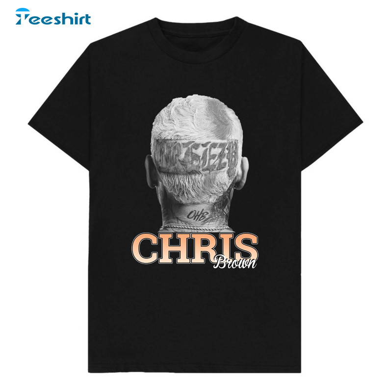 Chris Brown Breezy Vintage Shirt, Trendy Music Tour Short Sleeve Long Sleeve